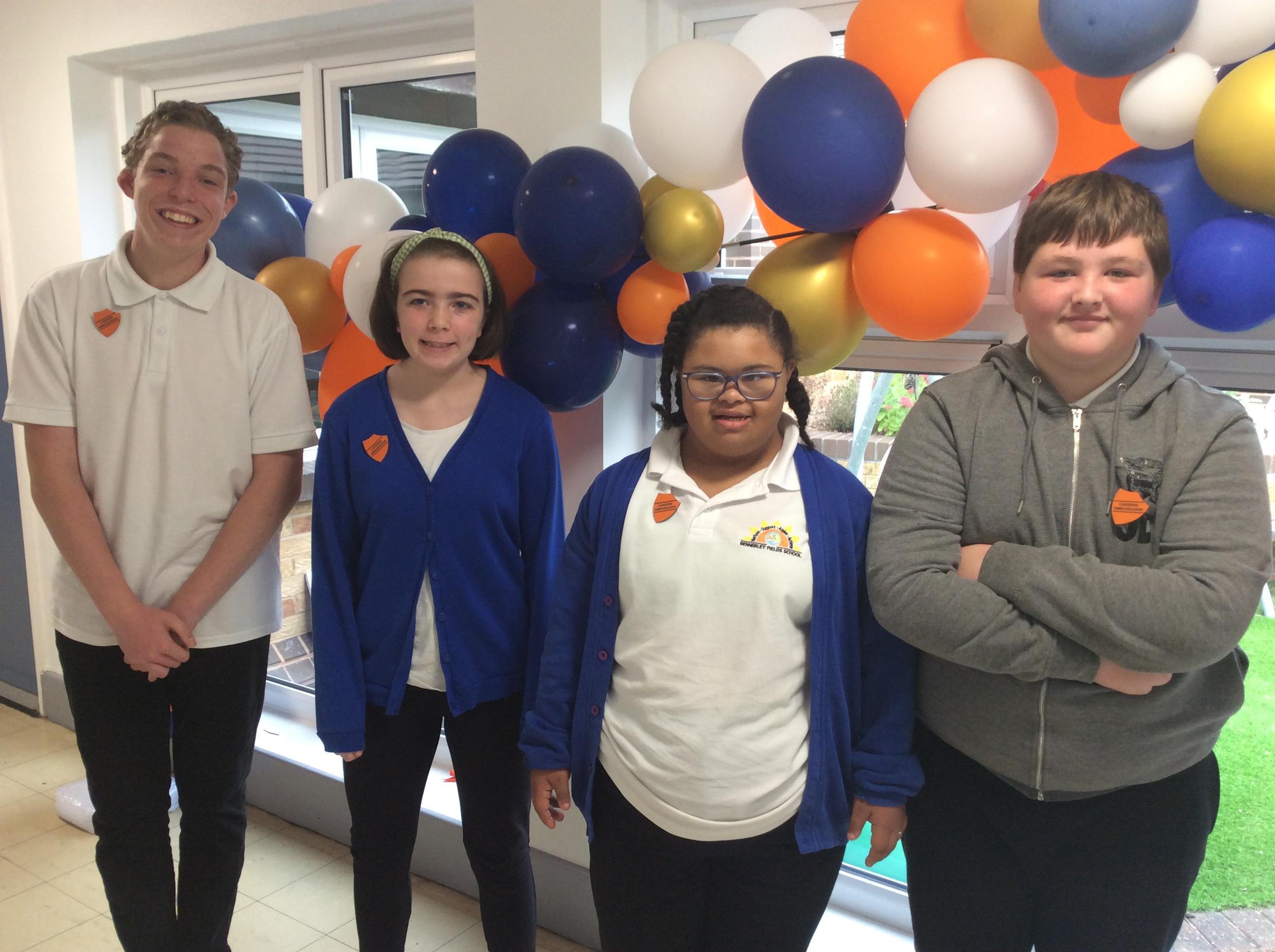 Throughout the year they will meet regularly to promote careers and enterprise events arou